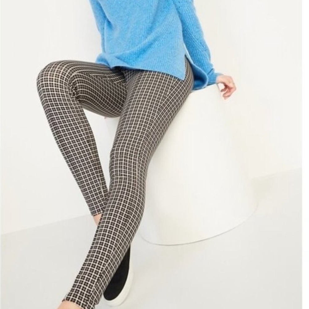 Old Navy Stevie High Rise - Plaid